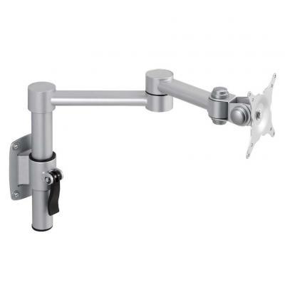 Stream Single Tool Rail Mount Up To 23" Screens Silver Maximum Weight 20Kg Maximum Vesa 100Mm X 100Mm. (Rail Not Included) *Previously Erg0005*