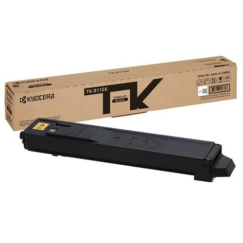 Original Multipack Kyocera ECOSYS M8130cidn Printer Toner Cartridges (4 Pack) -TK8115K