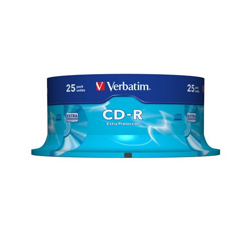 Verbatim CD-R 52x 700 MB 25 Stuks