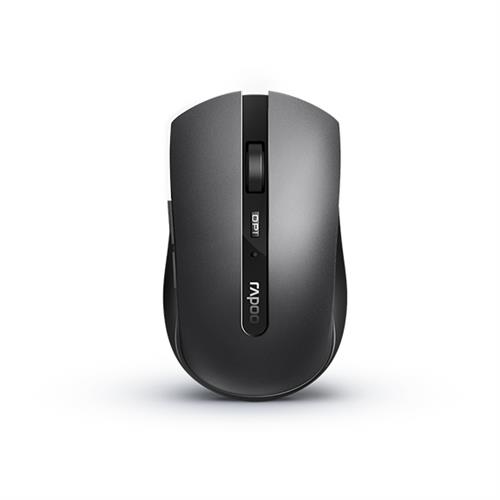 Rapoo 7200M Bluetooth Optical Mouse - Dark Grey
