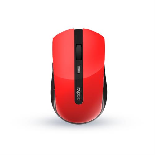 Rapoo 7200M Bluetooth Optical Mouse - Red
