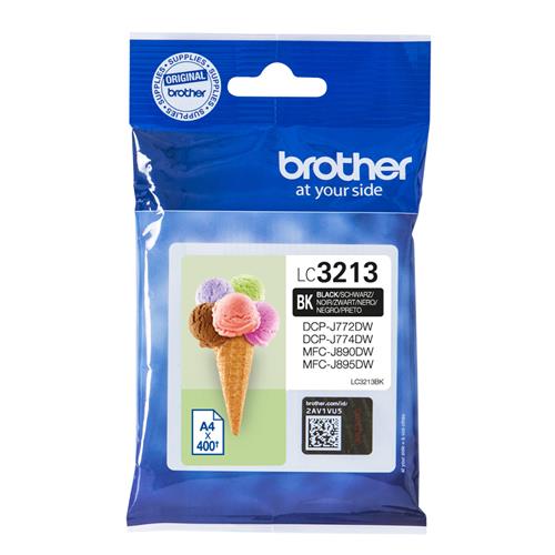 Original Multipack Brother MFC-J895DW Printer Ink Cartridges (4 Pack) -LC3213BK