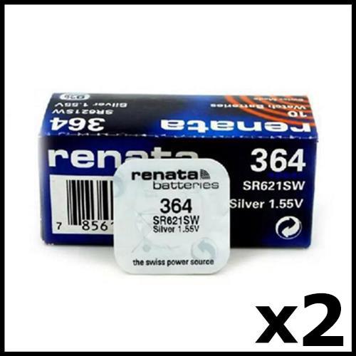 2x Renata 364 (SR621SW)