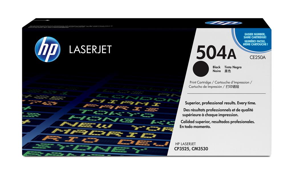 Hp 504A Black Original Laserjet Toner Cartridge-image