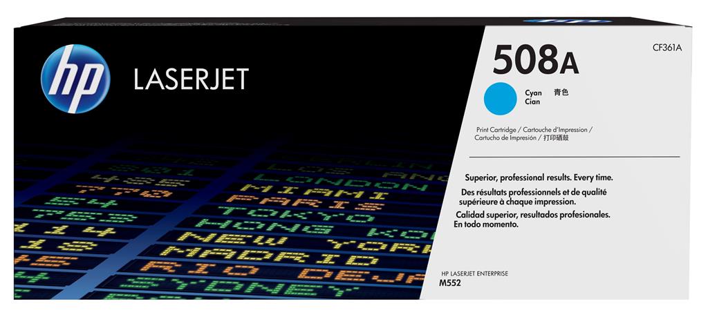 Hp 508A Cyan Original Laserjet Toner Cartridge