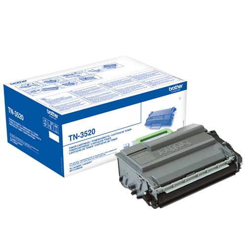 Original Multipack Brother MFC-L6900DWT Printer Toner Cartridges (2 Pack) -TN3520