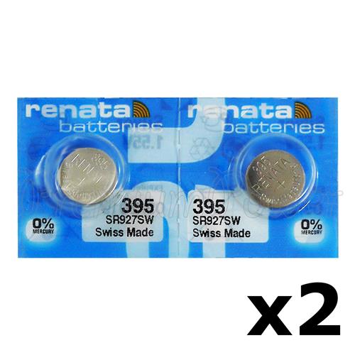 2x Renata 395 (SR927SW)