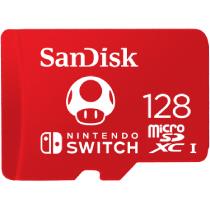 SanDisk 128GB MicroSDXC Speicherkarte für Nintendo-Schalter