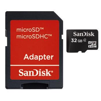 SanDisk microSDHC 32GB memoria flash Classe 4