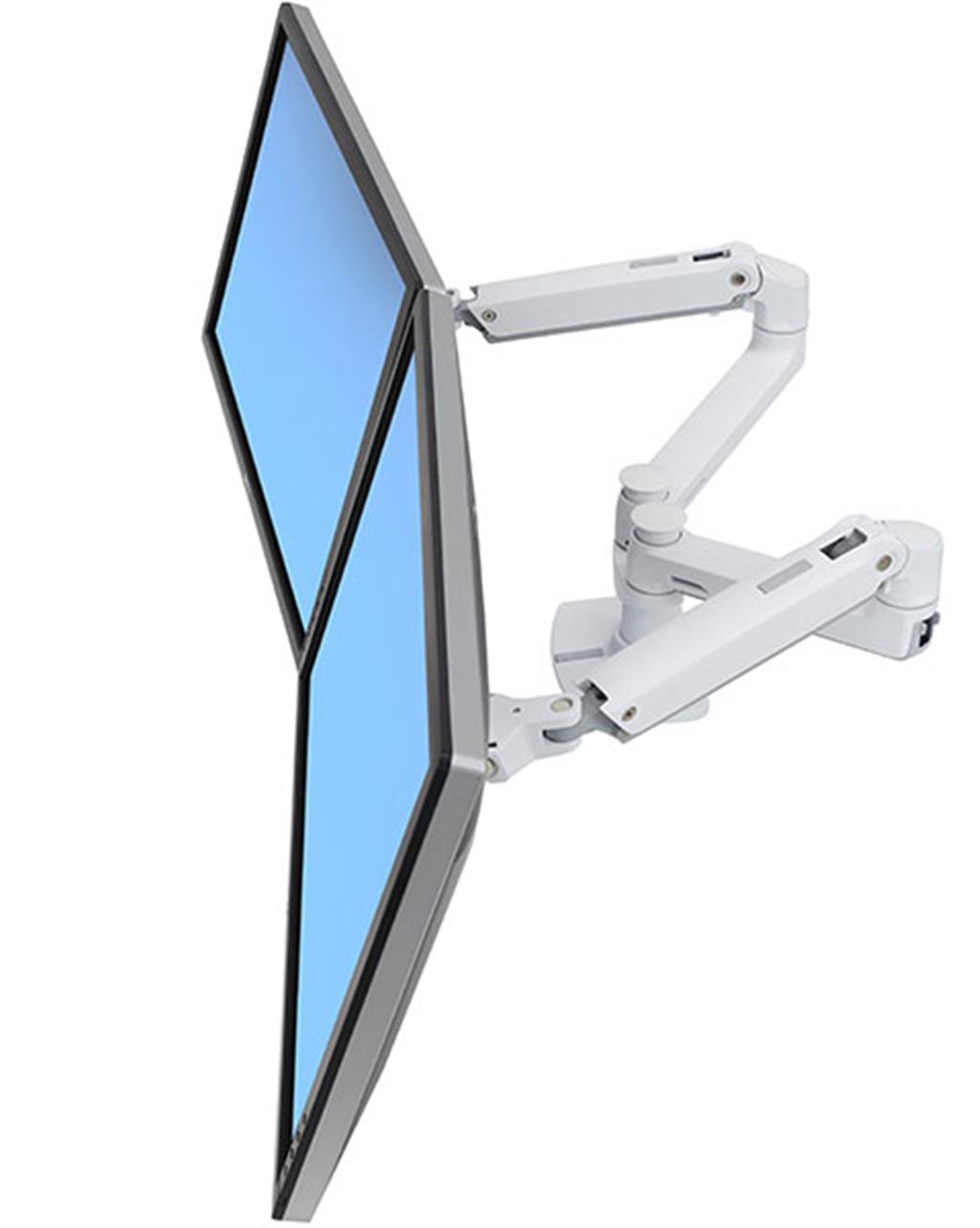 Ergotron LX Series 45-491-216 monitor mount / stand 68.6 cm (27") Desk White Ergotron LX Series 45-491-216 monitor mount / stand 68.6 cm (27") Desk White