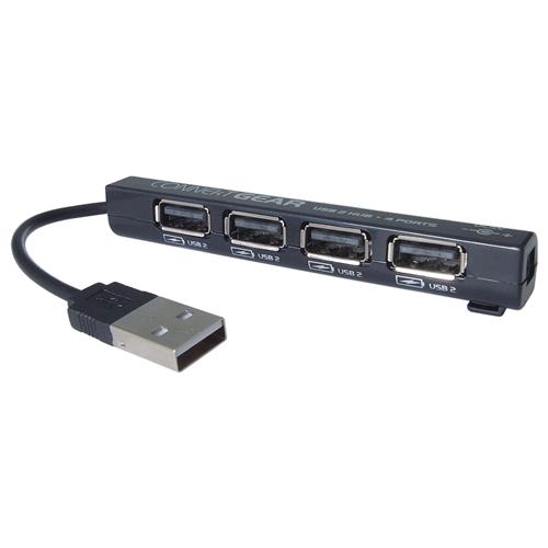 DP Building Systems 25-0054 interface hub USB 2.0 480 Mbit/s Black