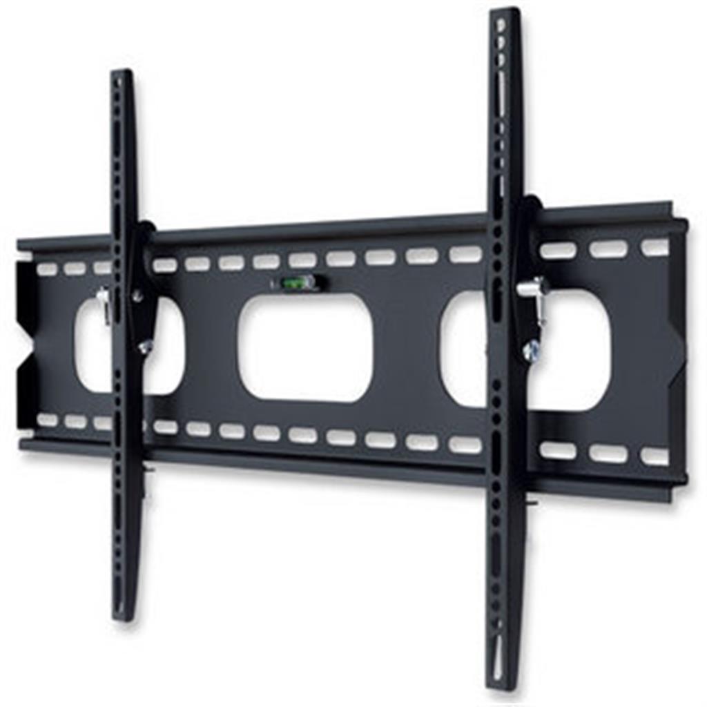 Manhattan Wall Mount for TV & Monitors (Tiltable) For screens 37" to 65" VESA compatability: all between 200x200mm and 600x400mm - check the dimensions of the four mounting holes on back of screen to ensure it fits Max 75kg Black Bracket