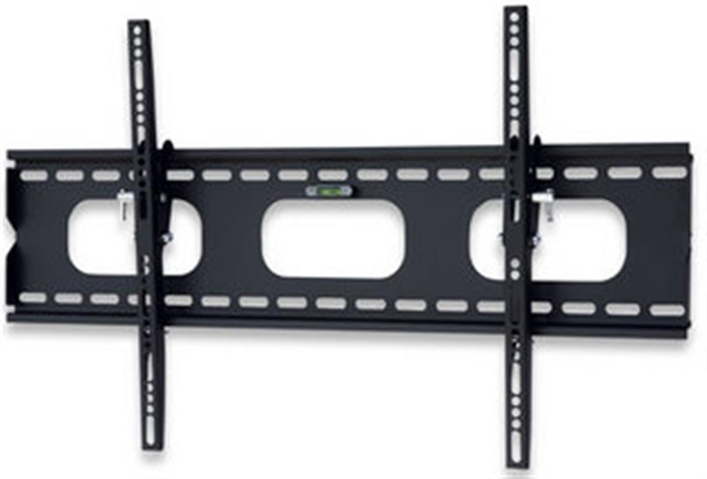 Manhattan Wall Mount for TV & Monitors (Tiltable) For screens 37" to 65" VESA compatability: all between 200x200mm and 600x400mm - check the dimensions of the four mounting holes on back of screen to ensure it fits Max 75kg Black Bracket