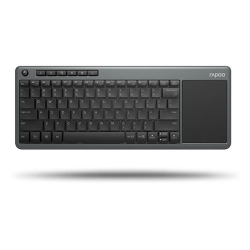 Rapoo K2600 Multimedia Wireless USB Keyboard - Grey