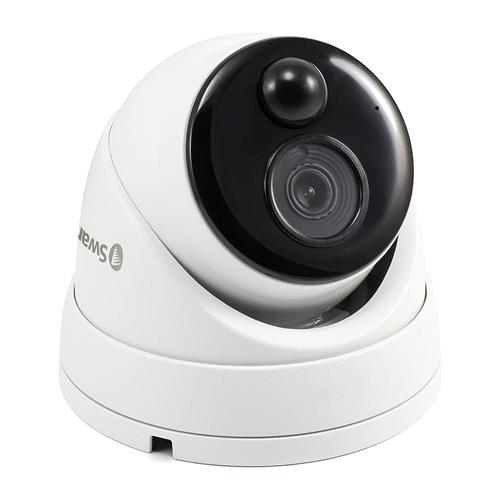 SWANN NHD-886MSD Dome Thermal Imaging IR 4K Ultra HD CCTV Camera, Snow