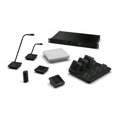 Executive Elite - 4 Channel Wireless Microphone System (Includes: Base Unit Remote Antenna Charger Base for 4 microphones Power Supply) &ndash; Elite microphones are not included. Elite microphones are required to be purchased separately.