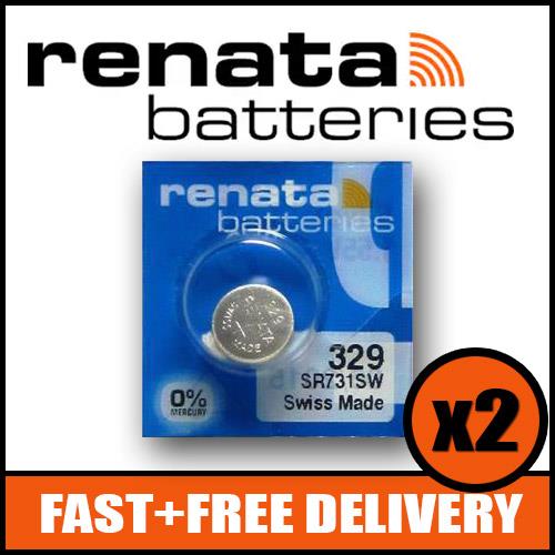 1 x Renata 391 Watch Battery 1.55v SR1120W - Official Renata Watch Batteries