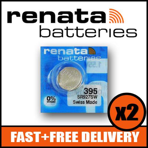 1 x Renata 321 Watch Battery 1.55v SR616SW - Official Renata Watch Batteries