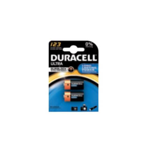 Duracell 2 Piles photo CR123 3V DURACELL Ultra Photo
