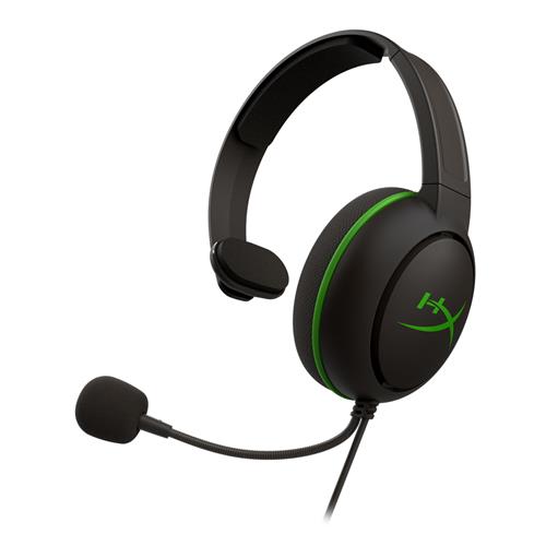 HYPERX CloudX Chat Gaming Headset - Black & Green, Black