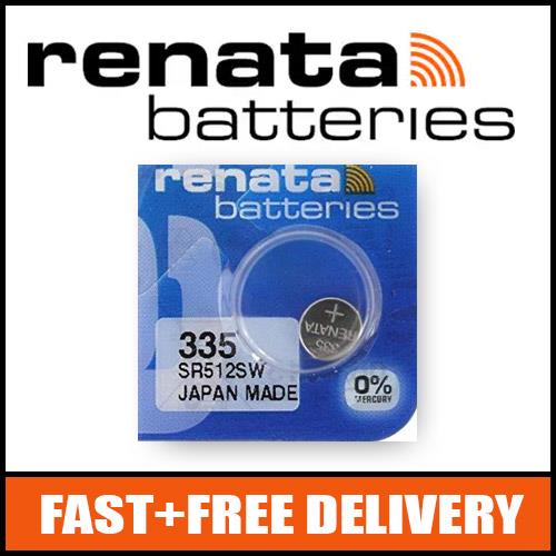 Photos - Battery Renata 1 x  335 Watch  1.55v SR512SW - Official  Watch Batteri 