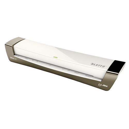 Leitz Leitz iLAM Office Laminator A3 Silver and White, Silver | Home & Office Machines > Laminators & Laminating Sheets > Laminators
