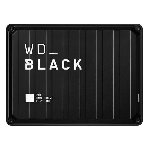 WD _BLACK P10 Game Drive - 4 TB, Black, Black