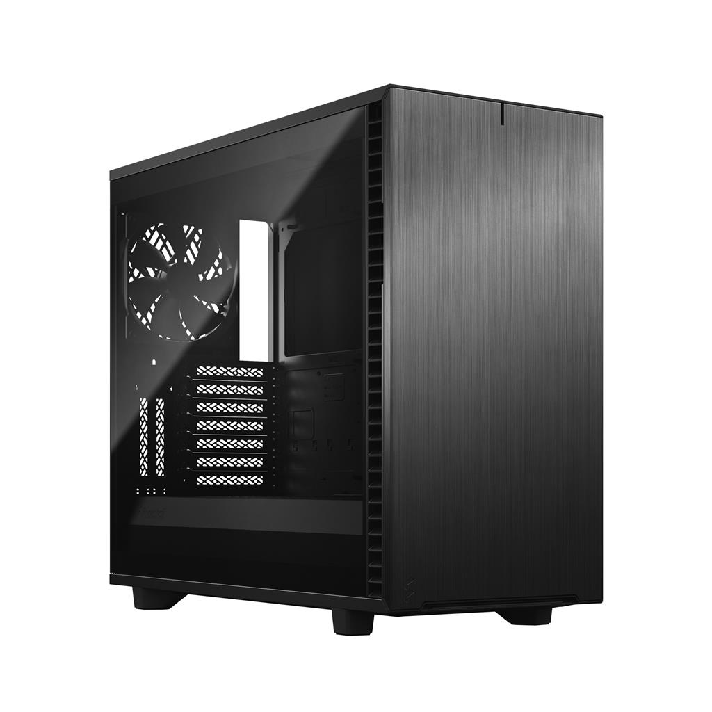 Fractal Design Define 7 Black Dark Windowed Mid Tower Pc Gaming Case