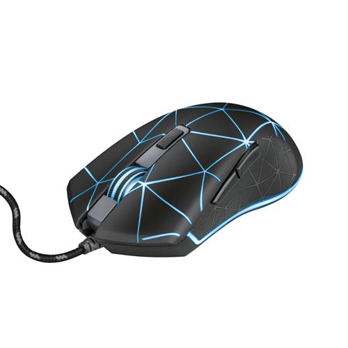 TRUST GXT 133 Locx Wired Gaming Mouse - Black