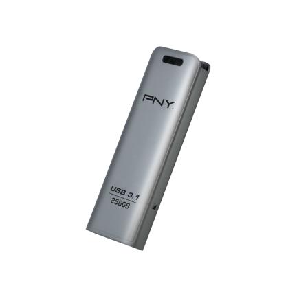 PNY Elite Steel USB 3.1 Flash Drive - 256GB