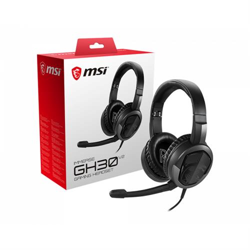 MSI Immerse GH30 V2 Gaming Headset - Black