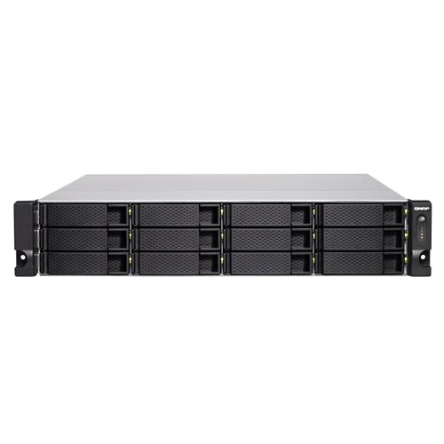 QNAP TS-1886XU-RP Ethernet LAN Aluminium Black NAS
