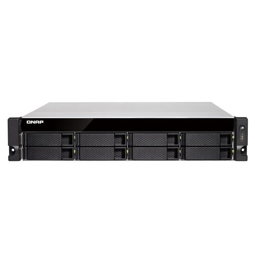 QNAP TS-883XU-RP E-2124 Ethernet LAN Rack (2U) Black NAS