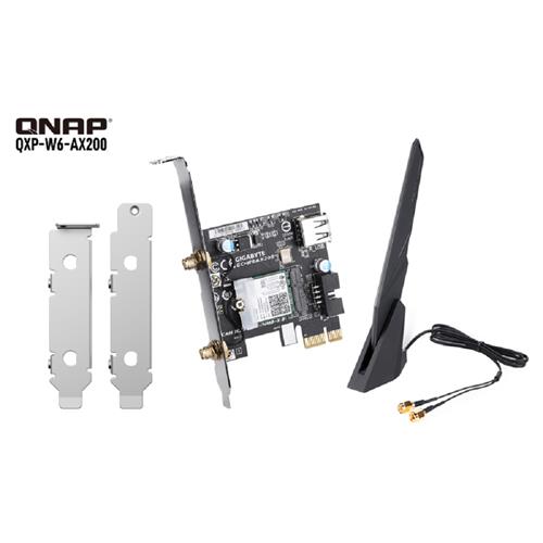 QNAP QXP-W6-AX200 network card WLAN / Bluetooth 2400 Mbit/s
