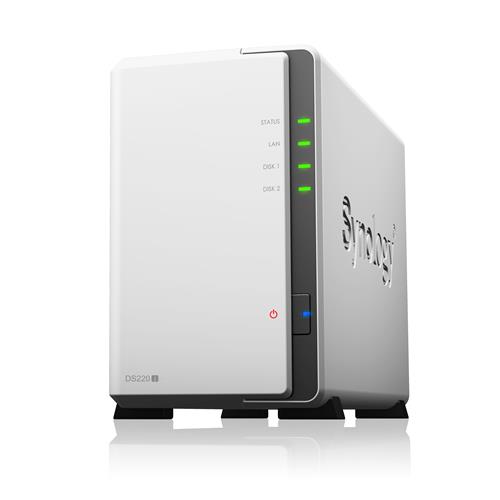 Synology DiskStation DS220j RTD1296 Ethernet LAN Mini Tower White NAS