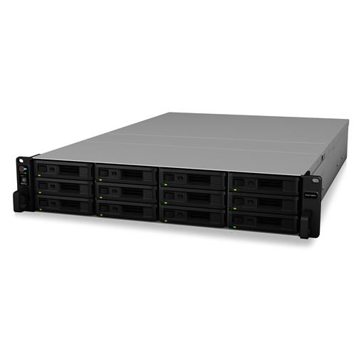 Synology RackStation RS2418RP+ NAS/storage server C3538 Ethernet LAN Rack (2U) Black Grey
