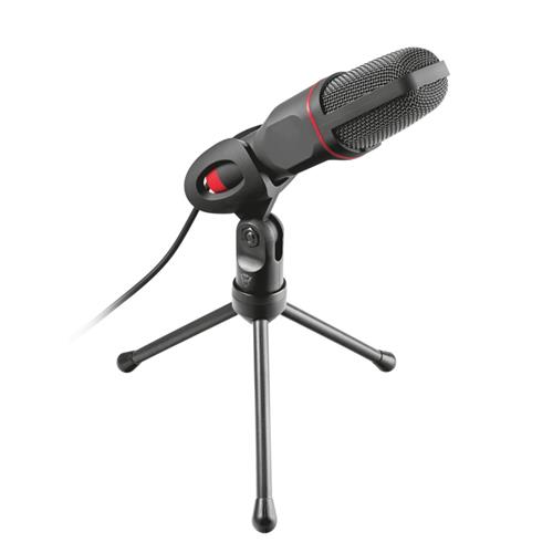Trust GXT 212 PC microphone Black Red