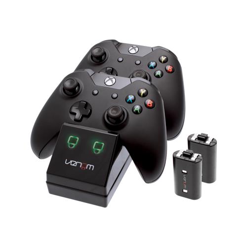 Venom Twin Docking Station For Xbox One - Black