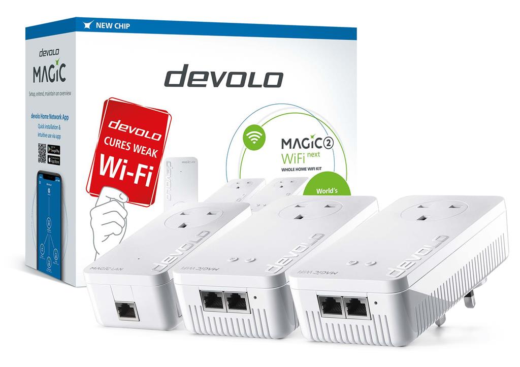 Devolo Magic 2 Wifi Next 2400 Mbit/S Ethernet Lan Wi-Fi White-image