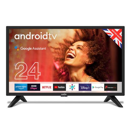 Cello C2420G TV 61 cm (24&quot;) HD Smart TV Black