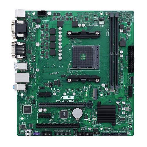 ASUS Pro A520M-C/CSM AMD A520 Socket AM4 micro ATX