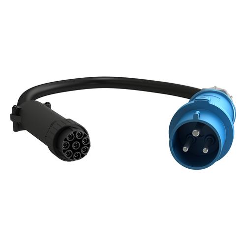 Vertiv FSC1U001 power cable Black/Blue 3 m