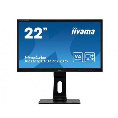 IIYAMA ProLite XB2283HS-B5 Full HD 22" VA LED Monitor - Black, Black