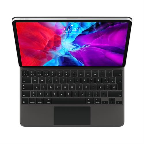 Apple MXNK2S/A mobile device keyboard QWERTY Spanish Black