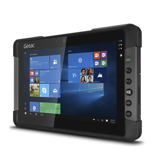 Getac T800 G2 20.6 cm (8.1") Intel Atom 4 GB 128 GB Wi-Fi 5 (802.11ac) Black Windows 10 Pro