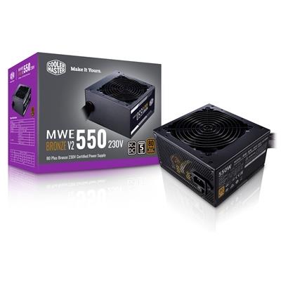 Cooler Master MWE 550 Bronze 230V V2 power supply unit 550 W 24-pin ATX ATX Black