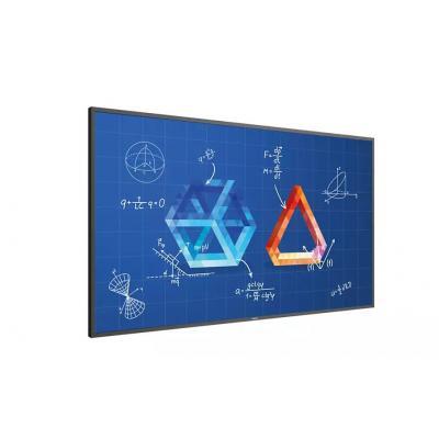 Philips Signage Solutions 75BDL3552T/00 signage display Interactive flat panel 189.2 cm (74.5&quot;) IPS 4K Ultra HD Black Touchscreen Built-in processor Android 9.0