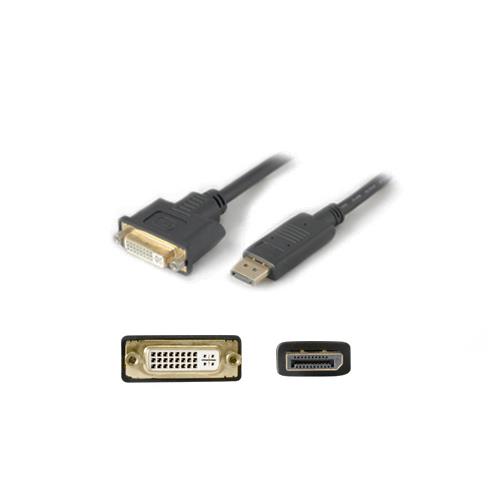 AddOn Networks DISPLAYPORT2DVI cable gender changer DisplayPort DVI Black