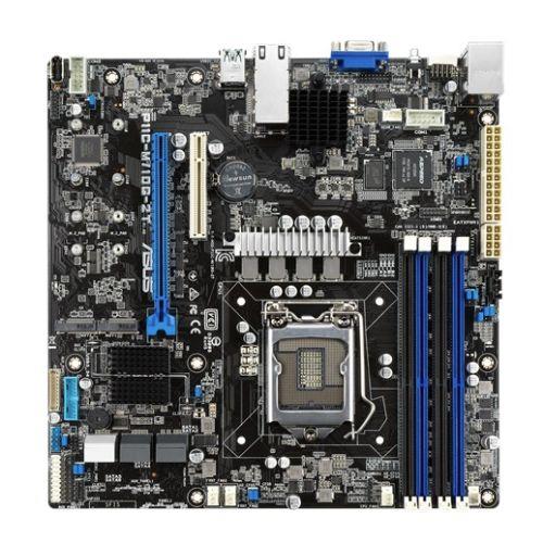 ASUS P11C-M/10G-2T server/workstation motherboard Intel C242 LGA 1151 (Socket H4) Mini-ITX