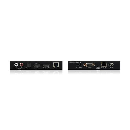 Blustream HEX100ARC-KIT V2 AV transmitter &amp; receiver Black